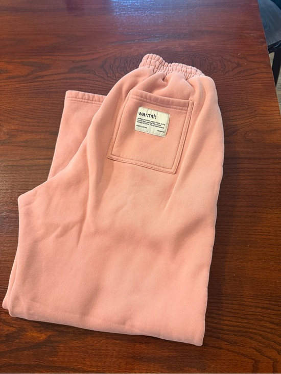 Comfrt Pants - Warm womens Peach Pink Fleece Joggers